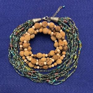 Multicolor Beaded Necklaces